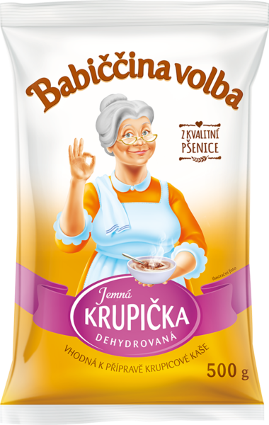 Jemná krupička dehydrovaná - Babiččina volba