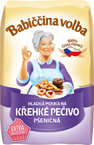 Hladká mouka na křehké pečivo pšeničná - Babiččina volba